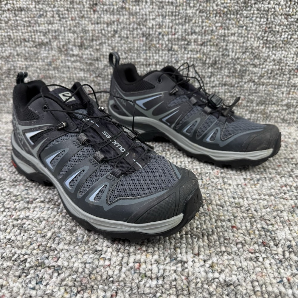 Salomon X Ultra 3 GTX Shoes Womens 7 Blue Trail Hiking